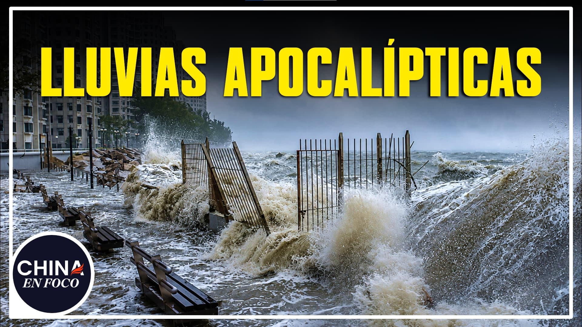 Lluvias apocalípticas caen sobre China: Meses de lluvia en un solo día