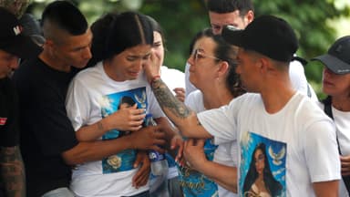 Entre los escombros quedó el último gesto de Yenci: Proteger a sus hijos del sismo