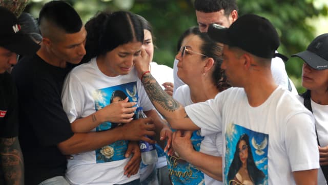 Entre los escombros quedó el último gesto de Yenci: Proteger a sus hijos del sismo