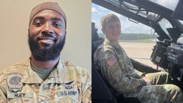 El Ejército identifica a los pilotos fallecidos en el accidente de un helicóptero Apache en Texas