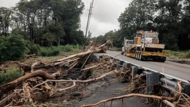 Vinculan una muerte a la tormenta Lala, mientras 117,000 siguen sin luz en Hawái