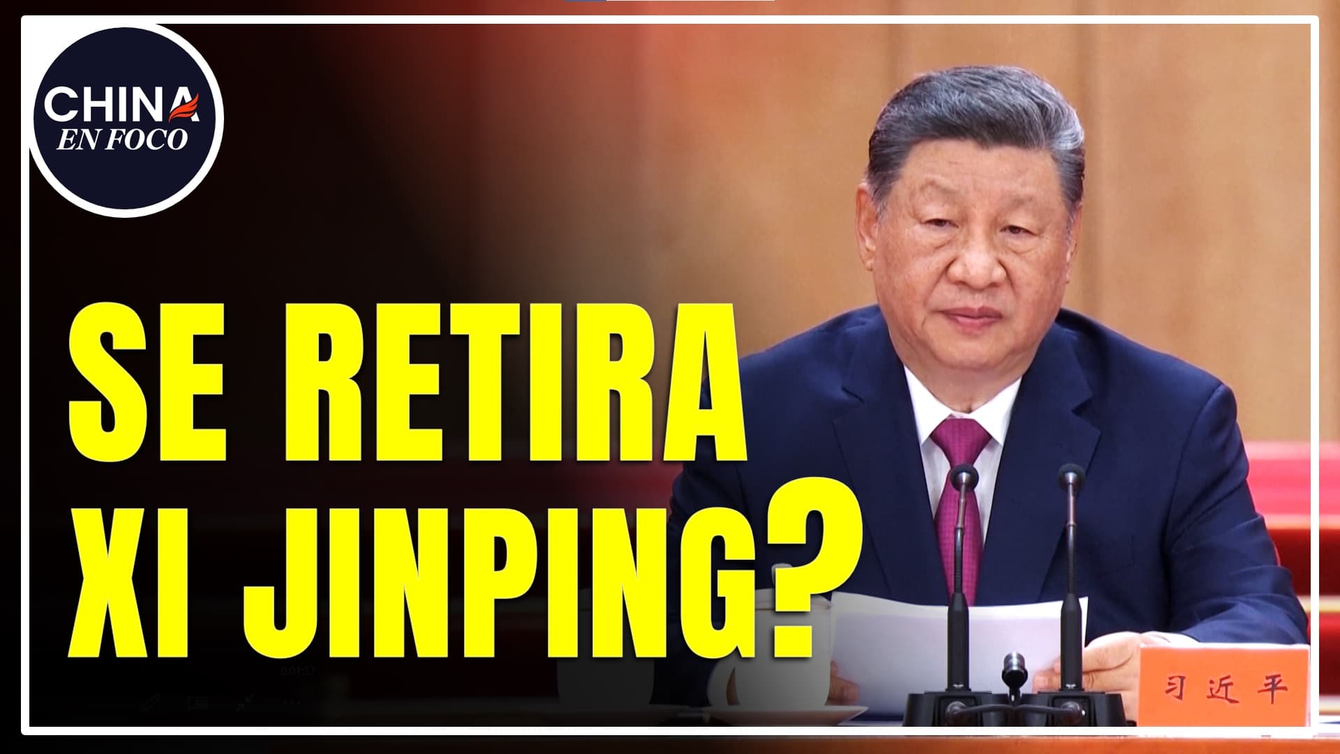 Xi da inquietante discurso: Algo está por pasar. ¿Renuncia, ataca o algo más?