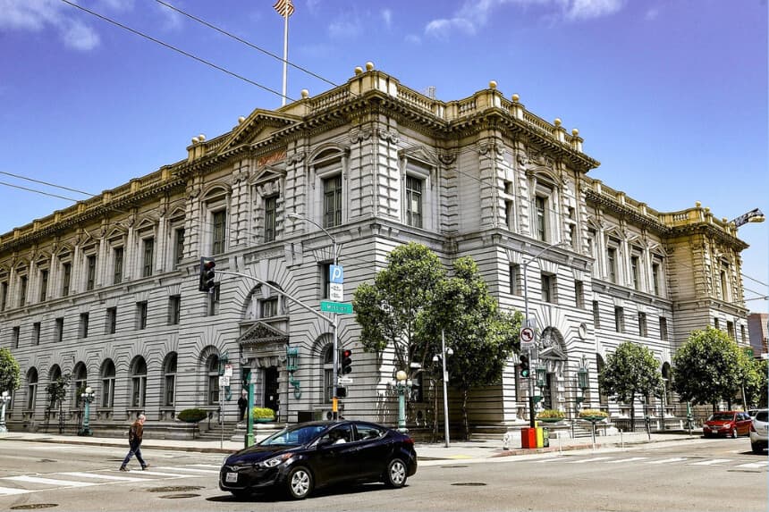La Corte de Apelaciones del Noveno Circuito de Estados Unidos, en San Francisco, el 12 de junio de 2017. (Justin Sullivan/Getty Images).