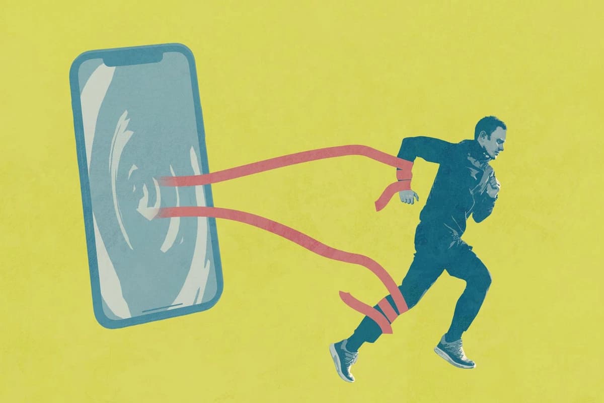 Desintoxicarse digitalmente es fácil a corto plazo. Aquí le explicamos cómo lograrlo a largo plazo. (Ilustración de The Epoch Times, Shutterstock).