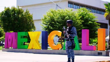 Autoridades de Baja California confirman amenazas con explosivos contra edificios y policía de Mexicali