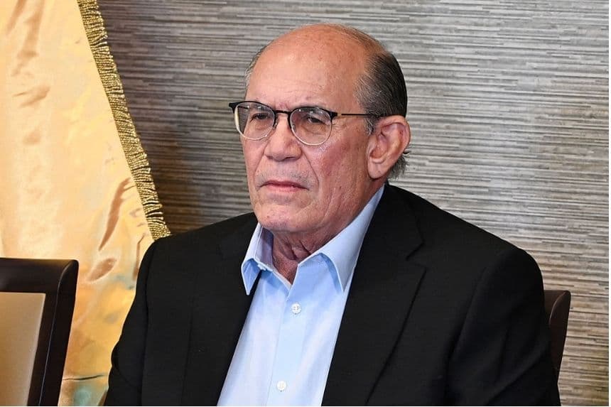 Omar González, una figura de la oposición venezolana, en una conferencia de prensa en Washington, D.C., el 24 de mayo de 2025, tras pasar un año de confinamiento forzado en la embajada de Argentina en Caracas. (ALEX WROBLEWSKI/AFP vía Getty Images)
