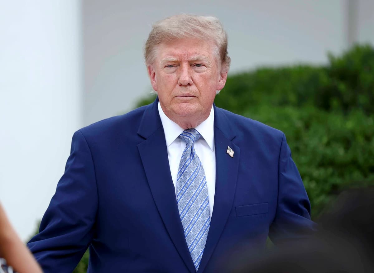 El presidente Donald Trump en Washington, el 20 de agosto de 2026. (Finn Gomez/Getty Images).