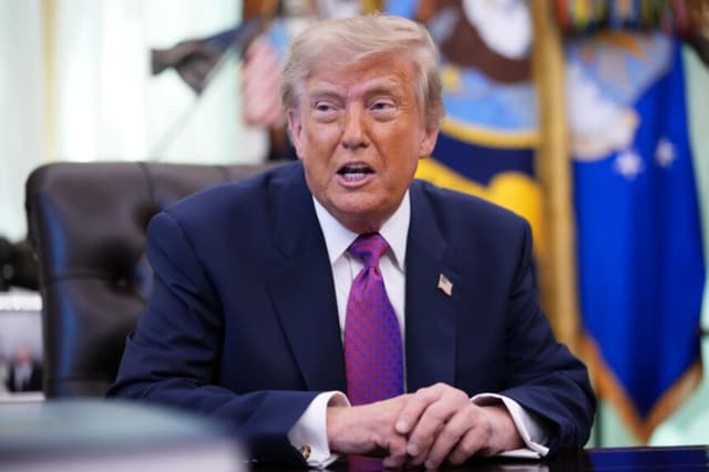 El presidente Donald Trump en Washington el 27 de agosto de 2026. (Andrew Harnik/Getty Images).
