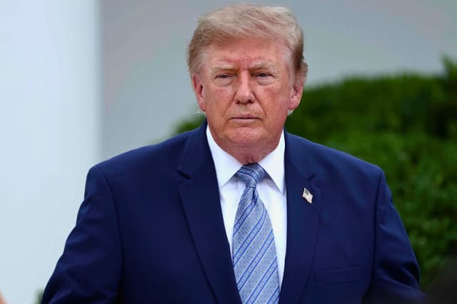 El presidente Donald Trump en Washington, el 20 de agosto de 2026. (Finn Gomez/Getty Images).