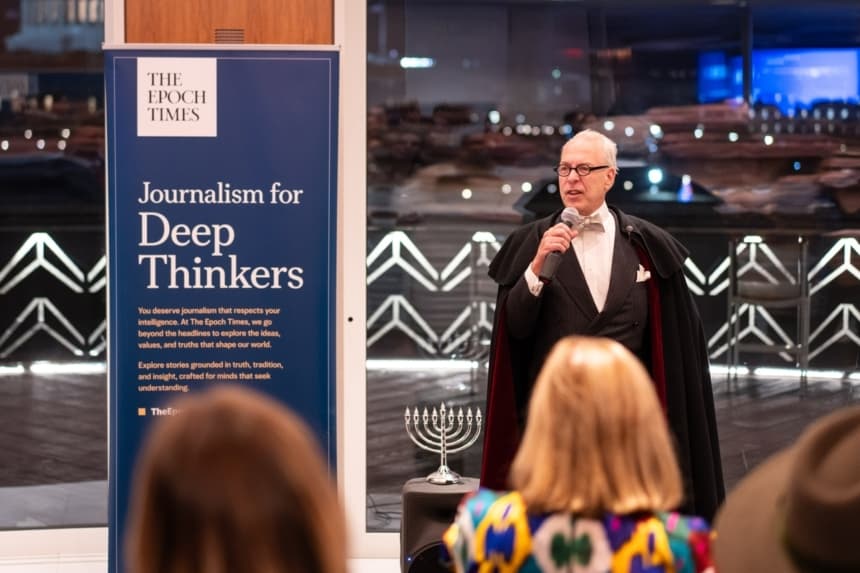 Jeffrey Tucker (Madalina Kilroy y Samira Bouaou/The Epoch Times)