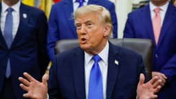 Trump dice que aunque Delcy Rodríguez quiere elecciones, Venezuela aún no está preparada