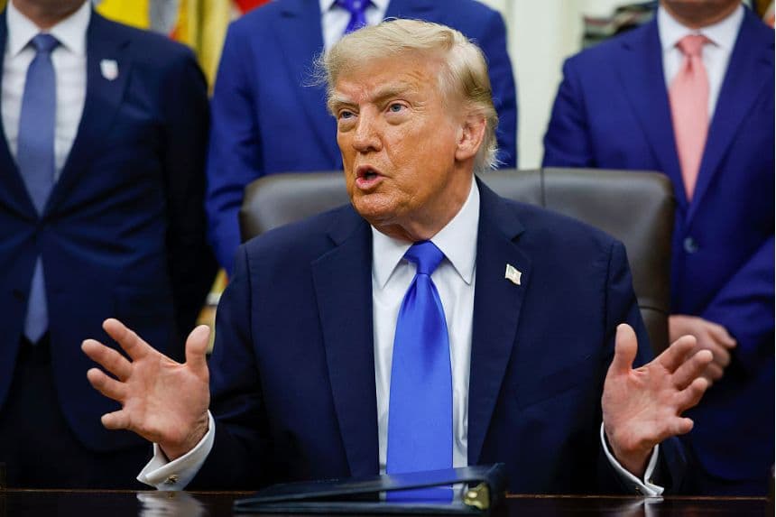 Trump dice que aunque Delcy Rodríguez quiere elecciones, Venezuela aún no está preparada
