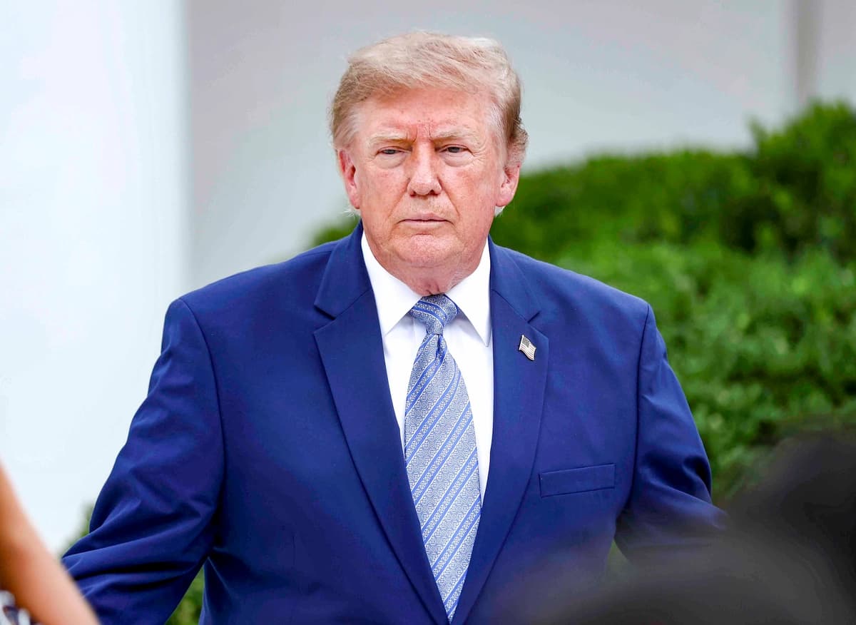 El presidente Donald Trump en Washington el 20 de agosto de 2026. (Finn Gomez/Getty Images).