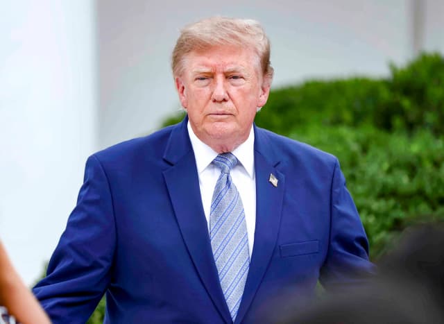 El presidente Donald Trump en Washington el 20 de agosto de 2026. (Finn Gomez/Getty Images).
