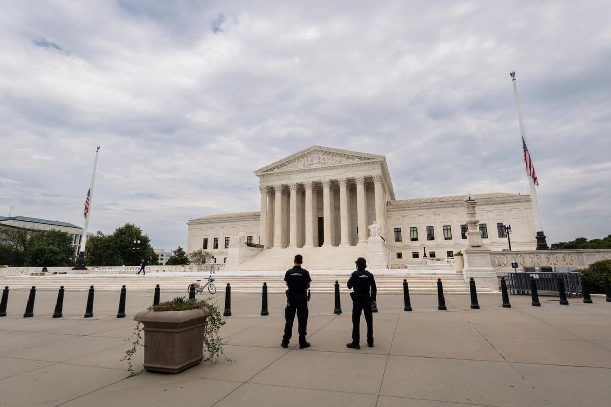 La Corte Suprema en Washington el 31 de agosto de 2026. (Madalina Kilroy/The Epoch Times)