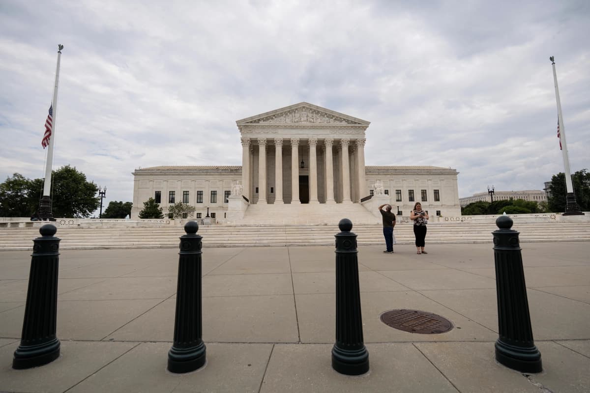 Corte Suprema en Washington el 31 de agosto de 2026. (Madalina Kilroy/The Epoch Times).
