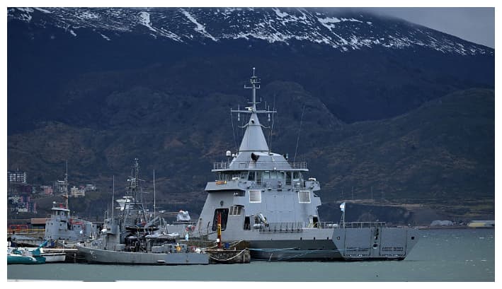 Argentina refuerza su base naval en Tierra del Fuego en plena disputa por el Atlántico Sur