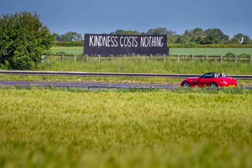 La autopista M55 en Preston, Inglaterra, el 28 de mayo de 2026. (Christopher Furlong/Getty Images).