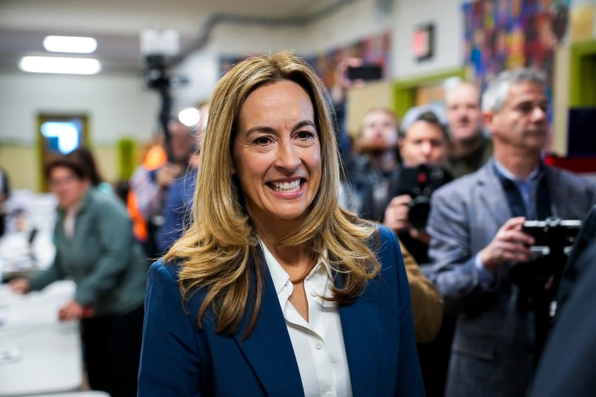 En esta foto de archivo aparece la gobernadora de Nueva Jersey, Mikie Sherrill. (Eduardo Muñoz Álvarez/Getty Images)