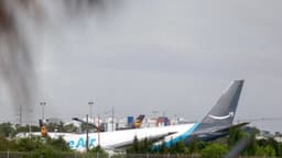 Al menos 5 muertos al salirse de pista un avión de carga de Amazon en el aeropuerto de Miami