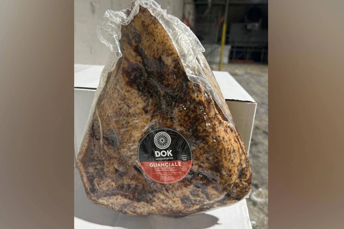 Un producto de carne de cerdo retirado del mercado de Prime Line Distributors Inc. (Cortesía del USDA).