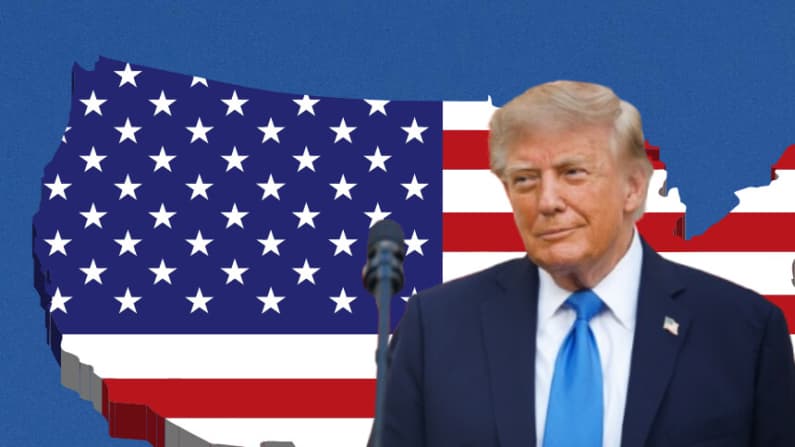 Trump plantea incluir a México, Canadá y Cuba al mapa de Estados Unidos