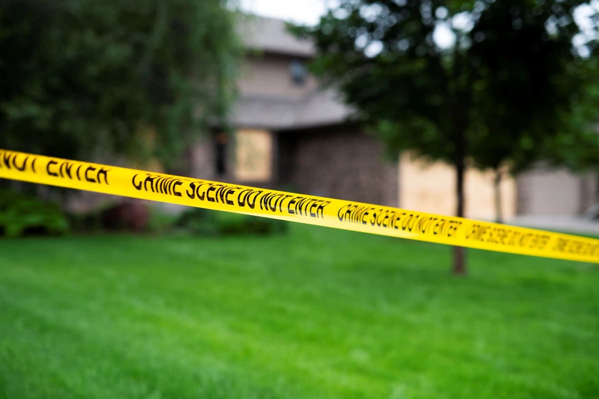 Cinta policial en una foto de archivo. (Stephen Maturen/Getty Images)