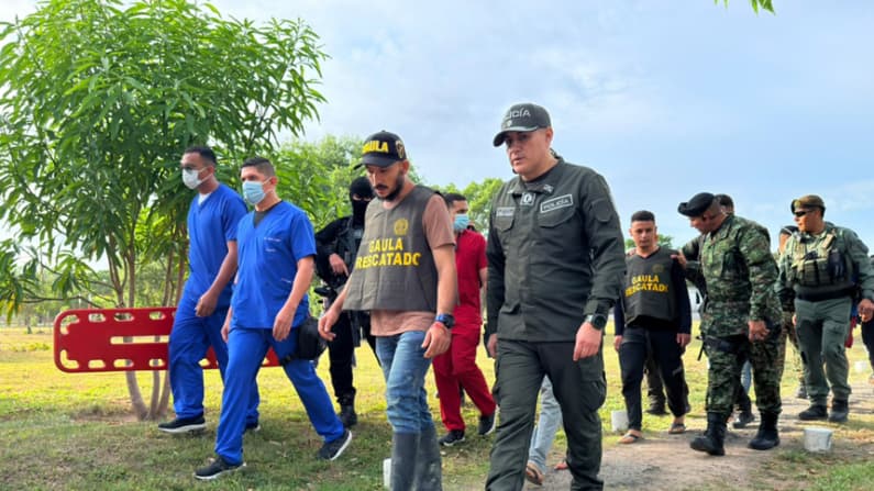 Ocho secuestrados por el ELN recuperan la libertad tras un operativo en Catatumbo