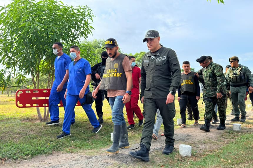 Ocho secuestrados por el ELN recuperan la libertad tras un operativo en Catatumbo