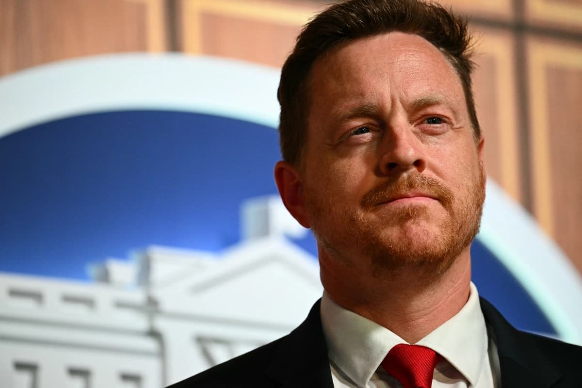 Chris Klomp, asesor principal del Departamento de Salud y Servicios Humanos, en Washington el 18 de mayo de 2026. (Kent Nishimura/AFP vía Getty Images).