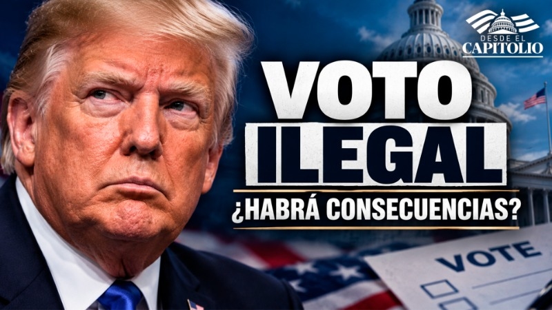 Imagen de “Quien vote ilegalmente rendirá cuentas”: Trump investiga cientos de casos de fraude electoral