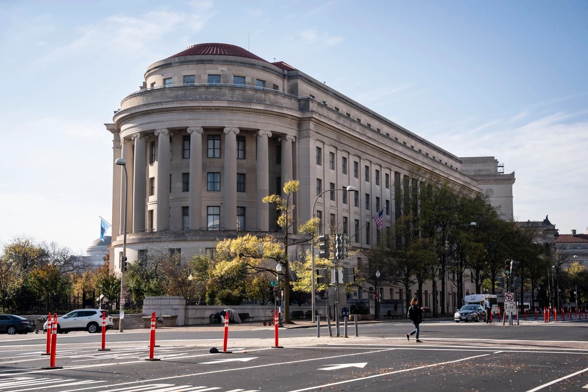 La Comisión Federal de Comercio (FTC) en Washington el 18 de noviembre de 2024. (Madalina Vasiliu/The Epoch Times).