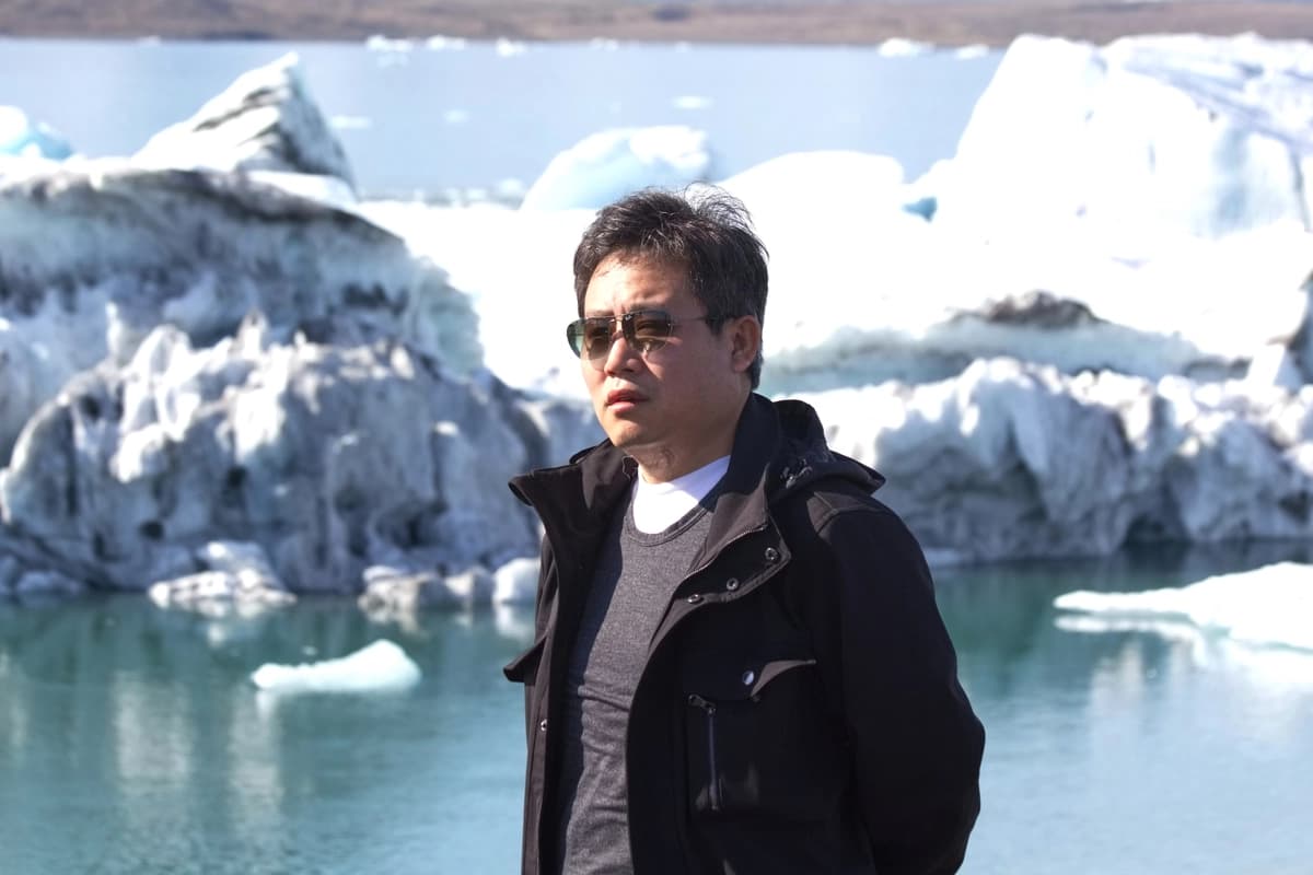 Youlin Chen en Islandia en agosto de 2018. (Yufang Rong vía AP).