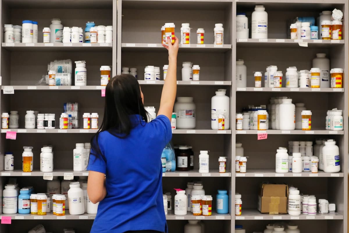 Una farmacia en Midvale, Utah, en esta foto de archivo. (George Frey/Getty Images)