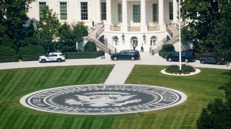 Trump inaugura oficialmente el nuevo helipuerto de la Casa Blanca
