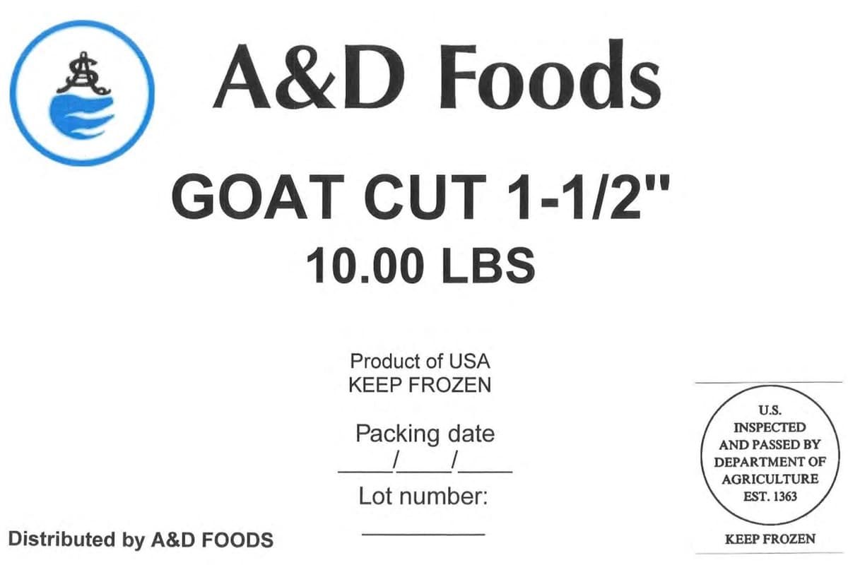 Etiqueta de uno de los productos retirados del mercado de Star Meat Delivery Inc. (Cortesía del USDA).