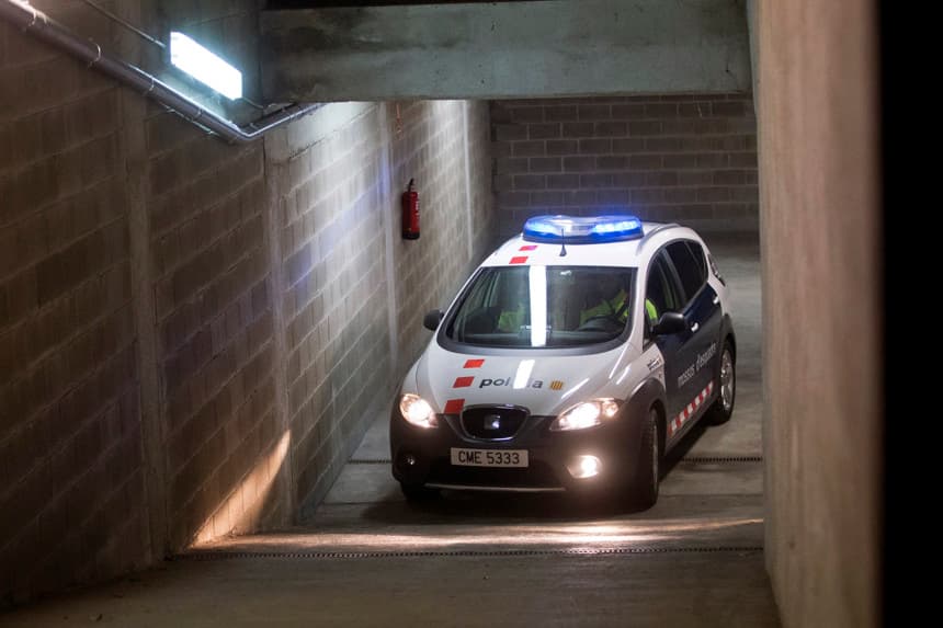 Imagen de archivo (09/12/2016) de un vehiculo de los Mossos d'Escuadra.
(EFE/Quique García)
