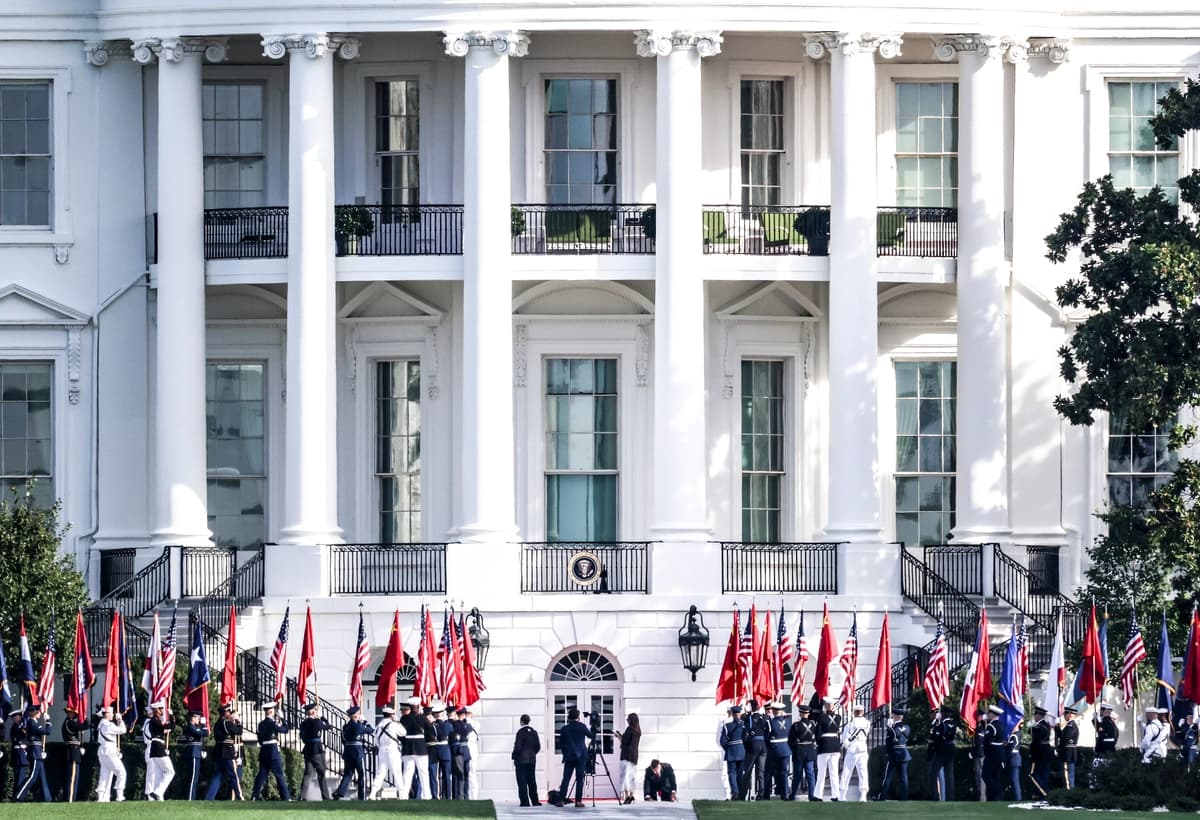 La Casa Blanca en Washington el 24 de septiembre de 2026. (Win McNamee/Getty Images).