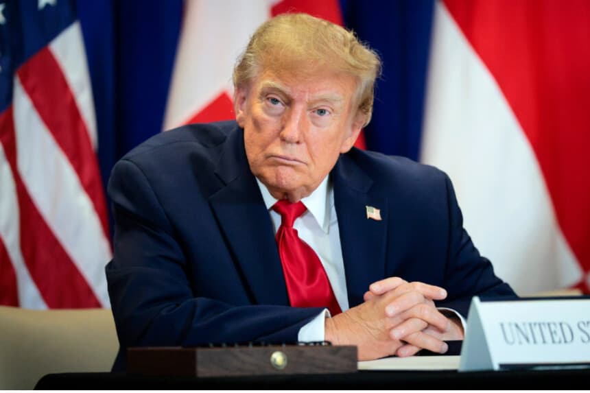 El presidente de los Estados Unidos, Donald Trump, en el 81.º período de sesiones de la Asamblea General de la ONU, en la sede de las Naciones Unidas en la ciudad de Nueva York, el 22 de septiembre de 2026. (Chip Somodevilla/Getty Images).