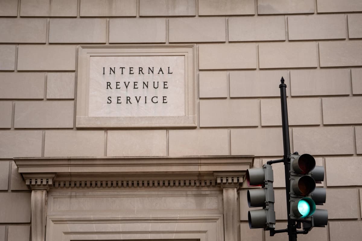 El Servicio de Impuestos Internos en Washington el 6 de enero de 2026. (Madalina Kilroy/The Epoch Times).