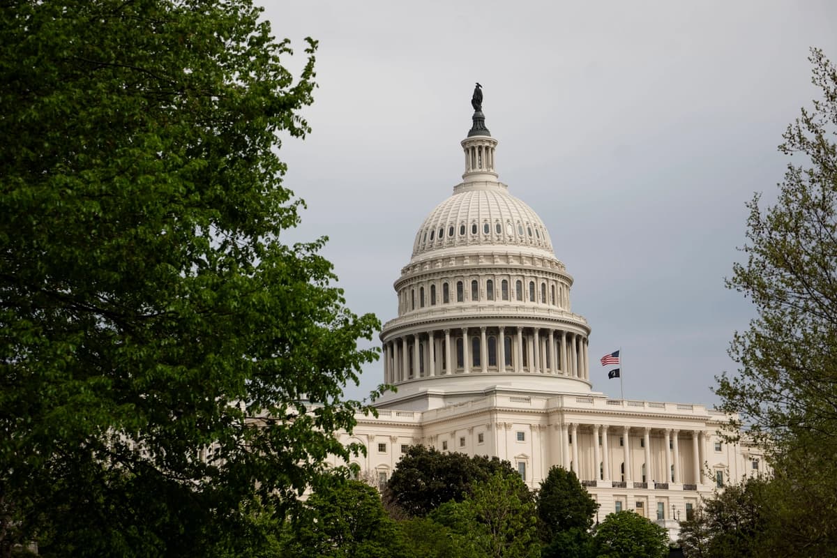 El edificio del Capitolio de EE. UU. en Washington, el 13 de abril de 2026. (Madalina Kilroy/The Epoch Times)