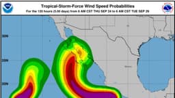 Polo vuelve a ser un huracán de categoría 5 y amenaza con intensas precipitaciones en México