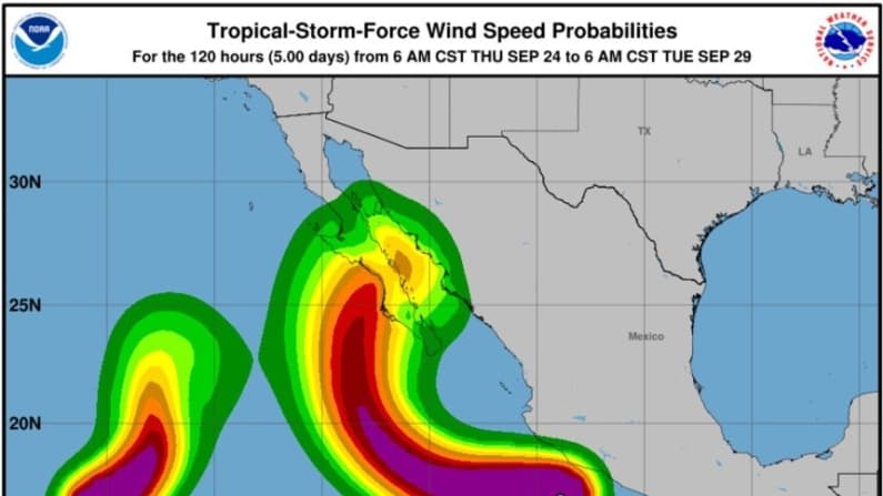 Polo vuelve a ser un huracán de categoría 5 y amenaza con intensas precipitaciones en México