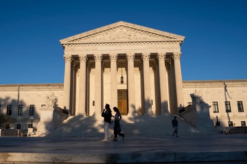 La Corte Suprema en Washington el 14 de septiembre de 2026. (Madalina Kilroy/The Epoch Times)