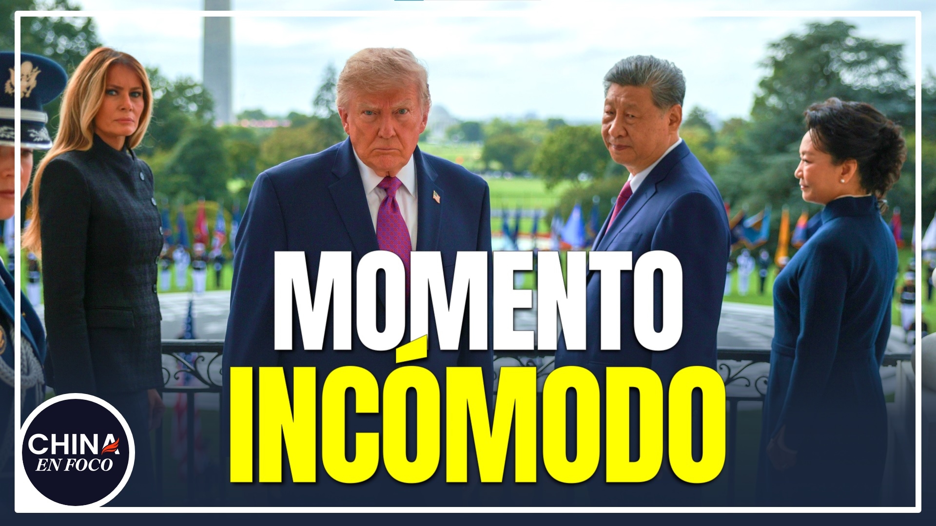Imagen de Xi Jinping pasa momento tenso en la Casa Blanca