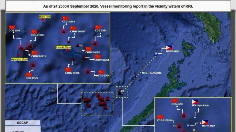 China bloquea una misión de reabastecimiento filipina en el Mar de China Meridional