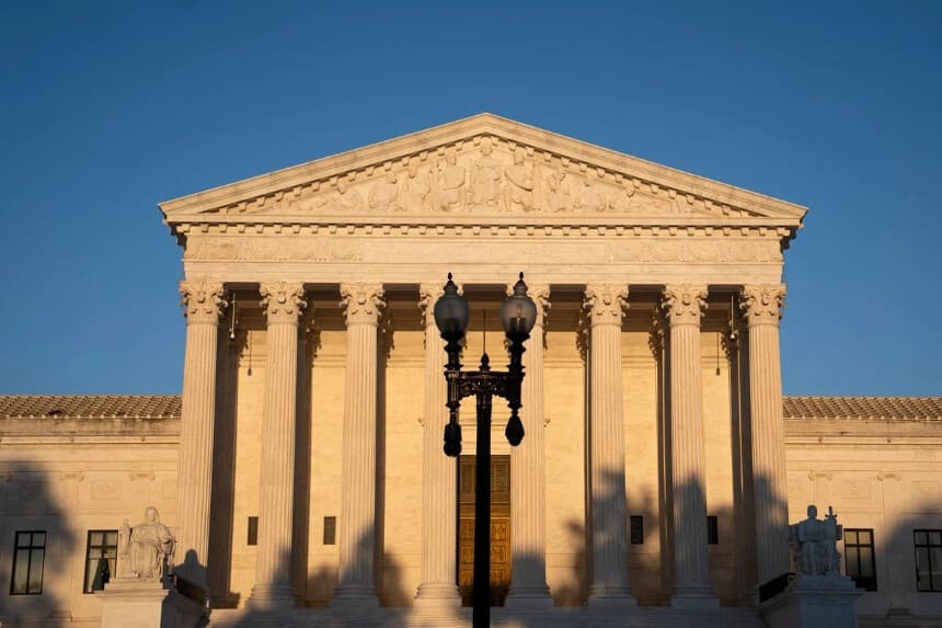 La Corte Suprema en Washington, el 14 de septiembre de 2026. (Madalina Kilroy/The Epoch Times).