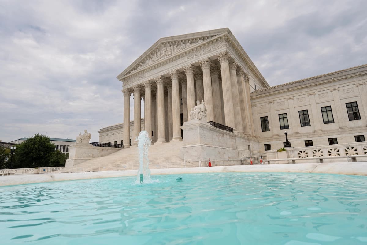 La Corte Suprema en Washington el 31 de agosto de 2026. (Madalina Kilroy/The Epoch Times)