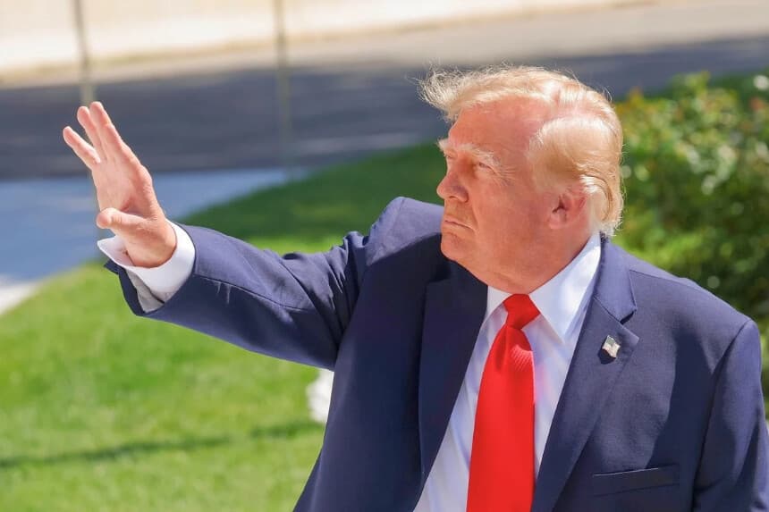 El presidente Donald Trump en Washington, el 1 de octubre de 2026. (Win McNamee/Getty Images).