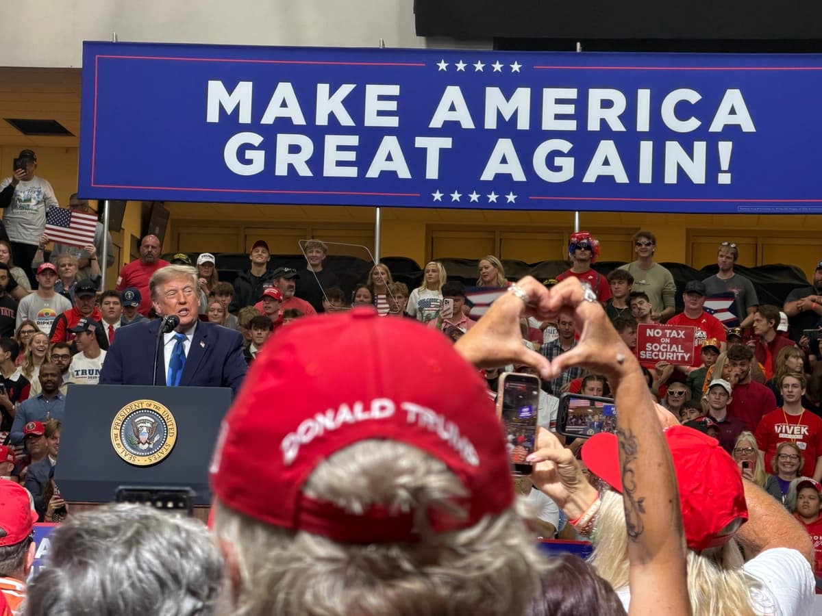 Trump pide a los votantes de Ohio respaldar la ley de identificación y a candidatos republicanos